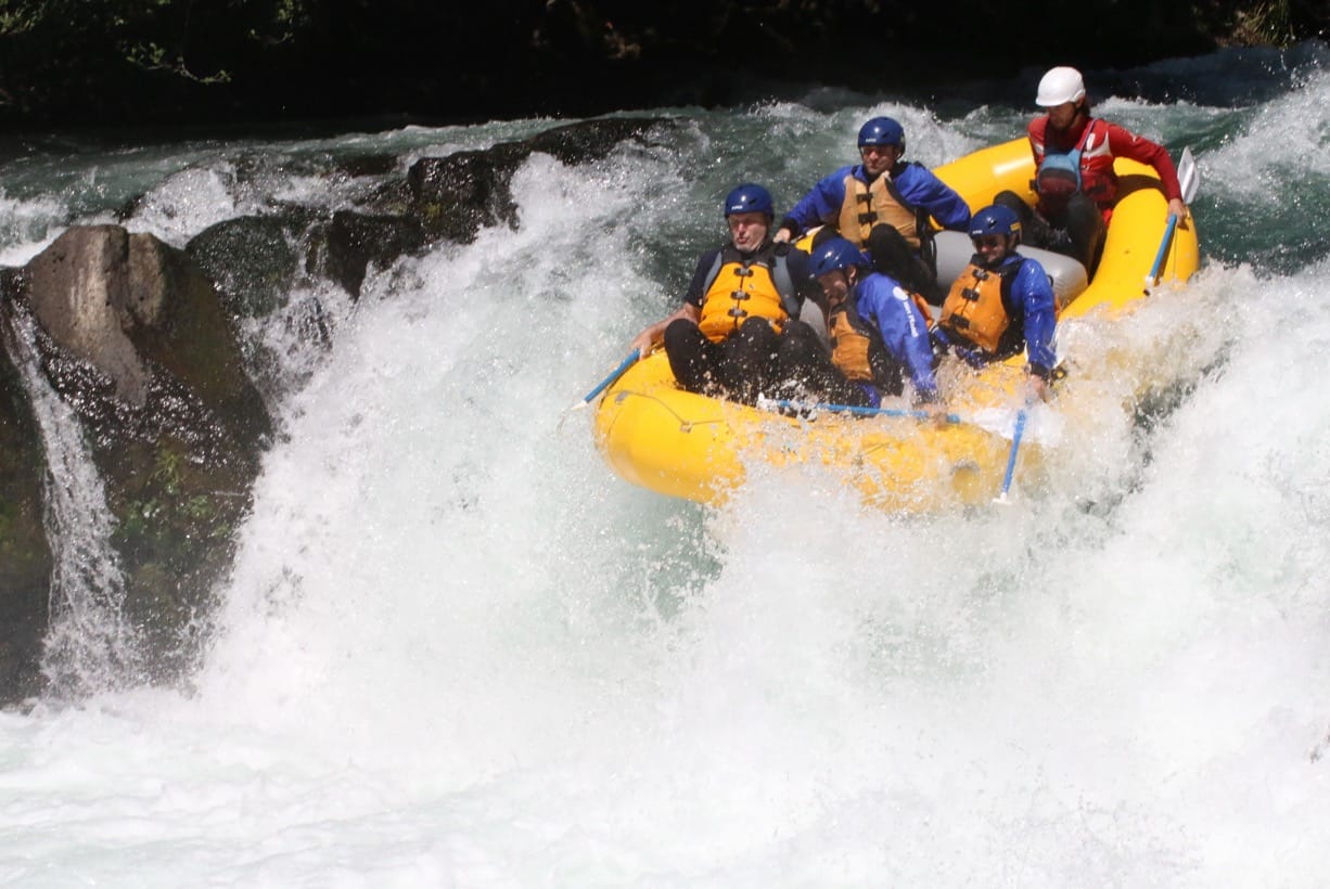 Husum Falls whitewater rafting