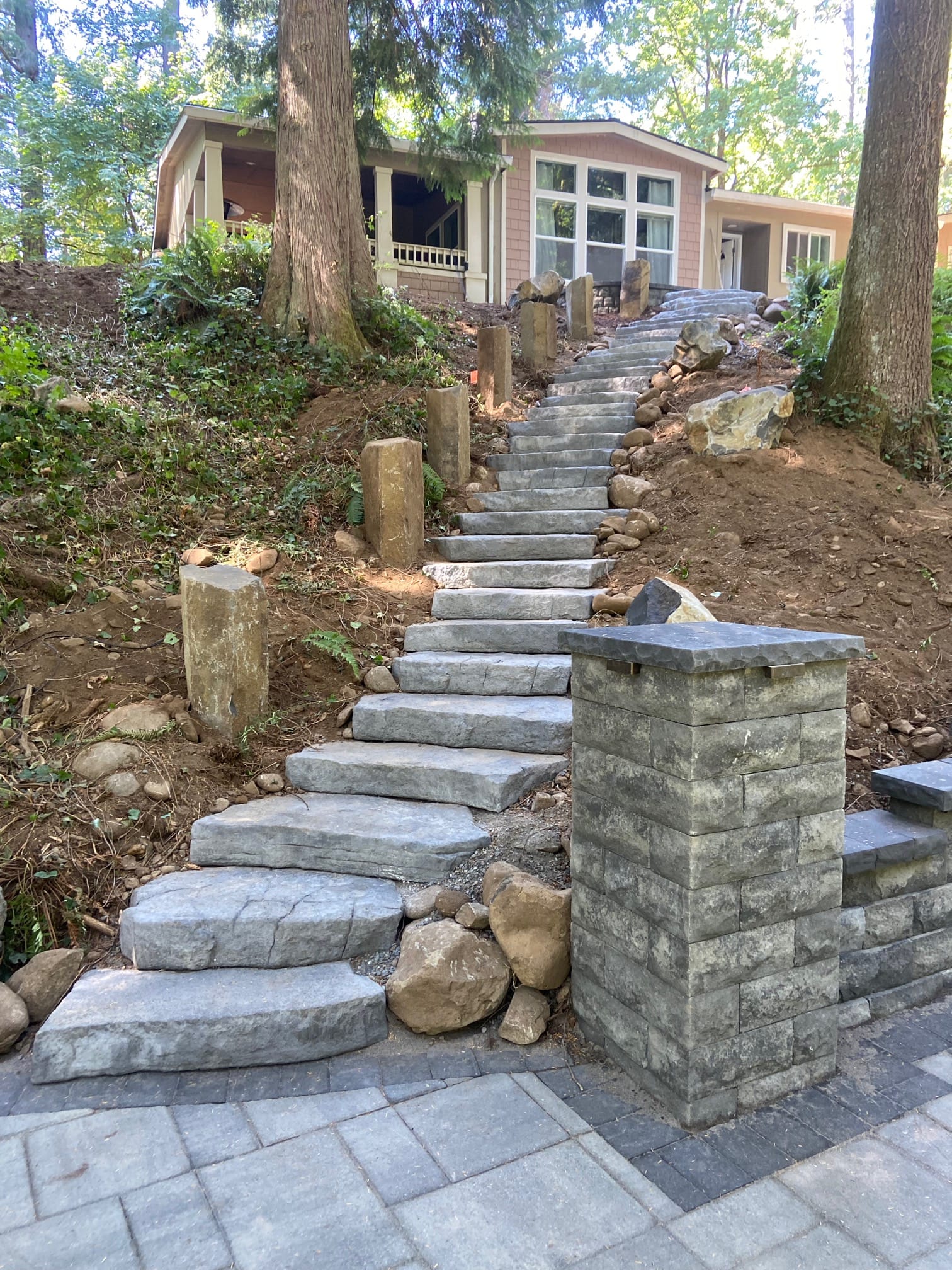 Stairway after build